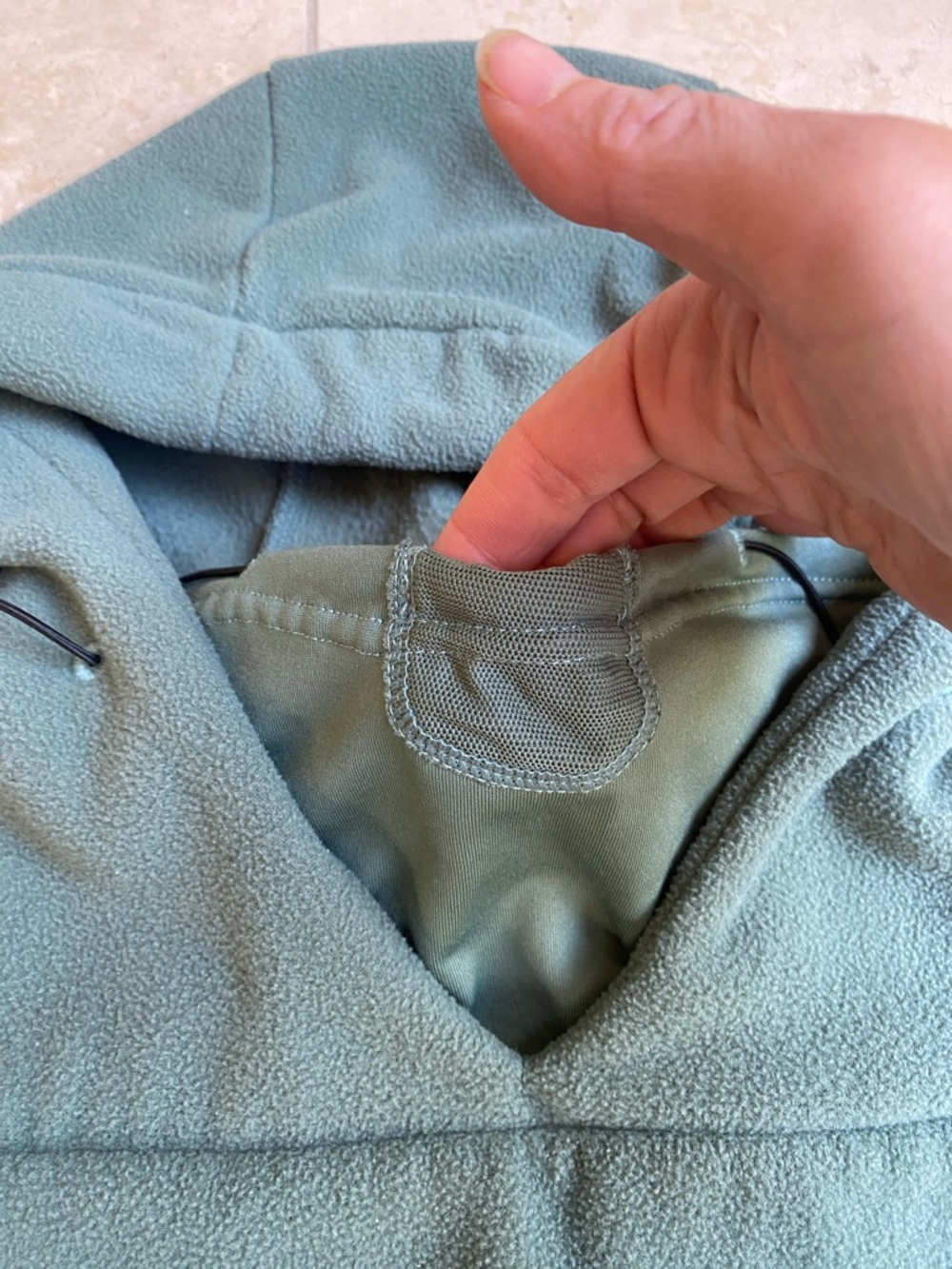 fleece ski balaclava (over the helmet) - Picture 3 of 6